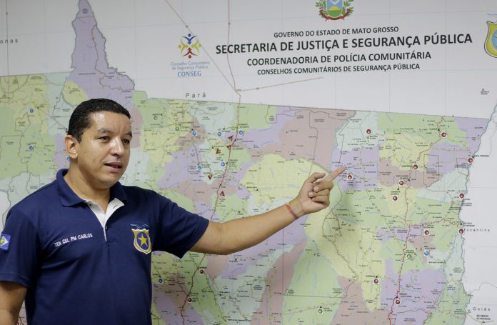 Coronel Carlos , polícia Comunitária