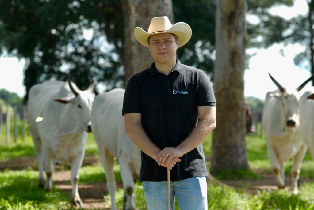 Breno Molina, presidente da Nelore-MT, adquirirem touros com uma genética superior