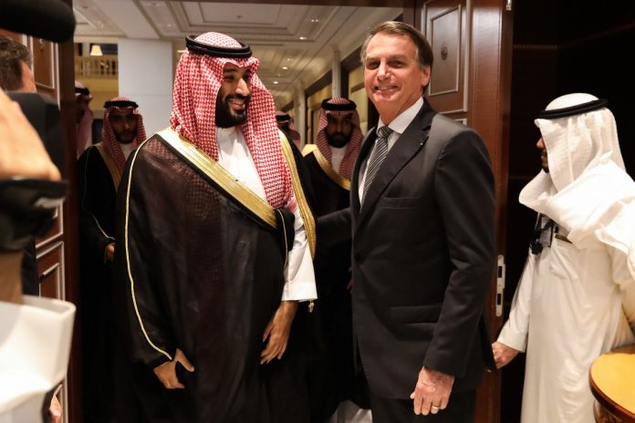 bolsonaro na árabia