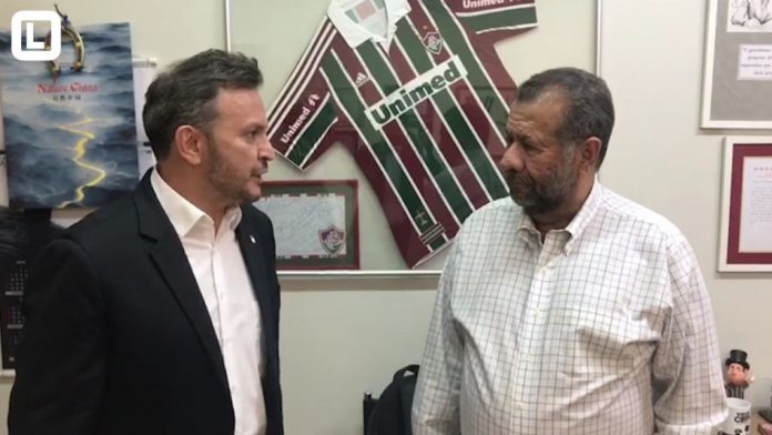 Rodrigo Carvalho e Carlos Lupi