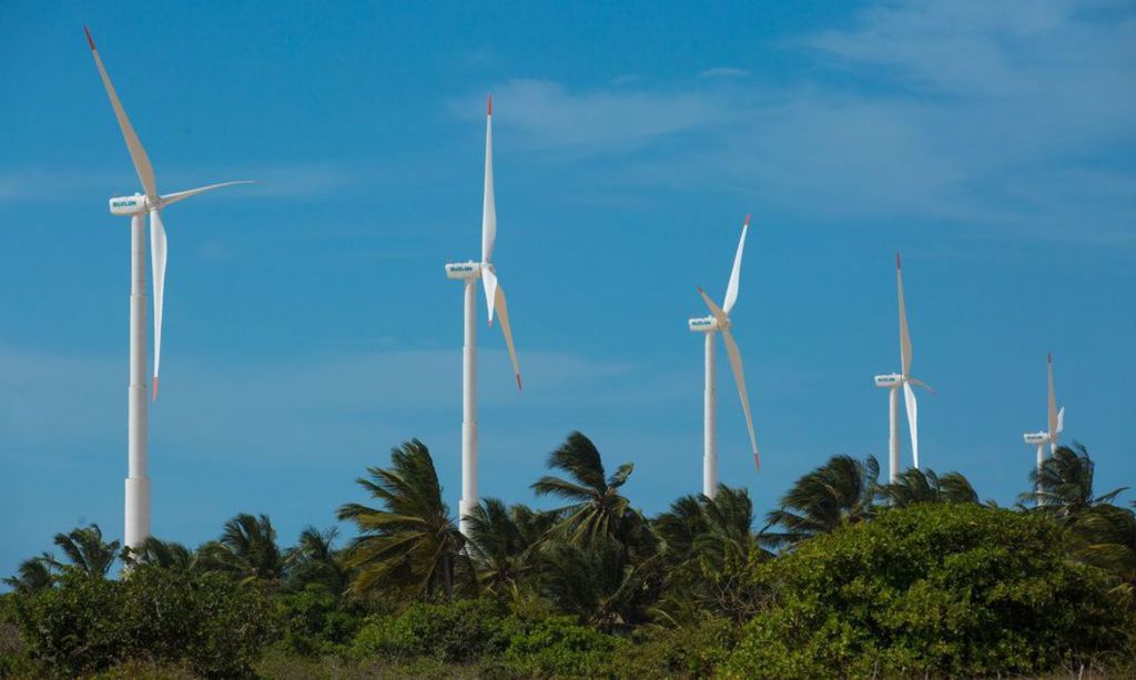 Brasil se torna o sexto maior produtor de energia eólica do mundo