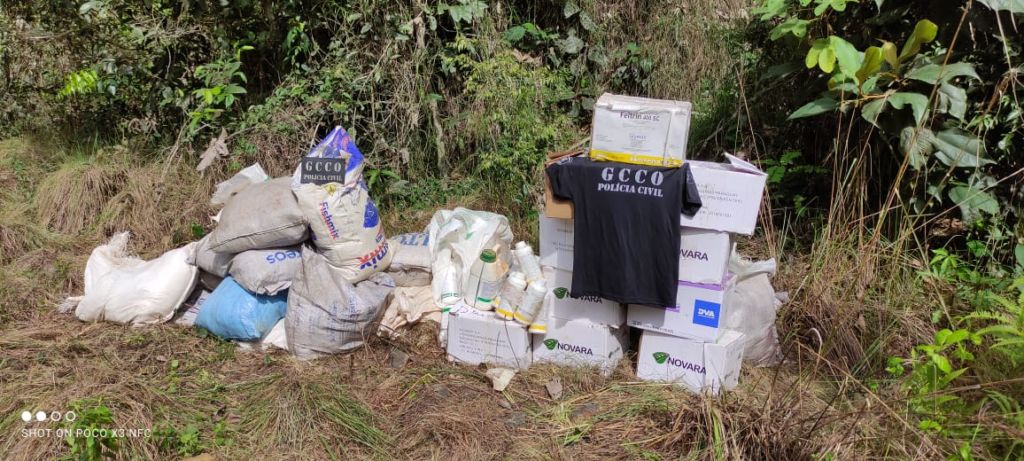 Defensivos agrícolas de origem ilícita
