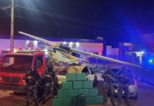 Boliviano é preso acusado de pilotar avião apreendido com 460 quilos de cocaína