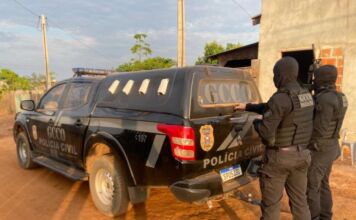 Polícia tenta desarticular esquema de tráfico de drogas e extorsão de facção criminosa em MT