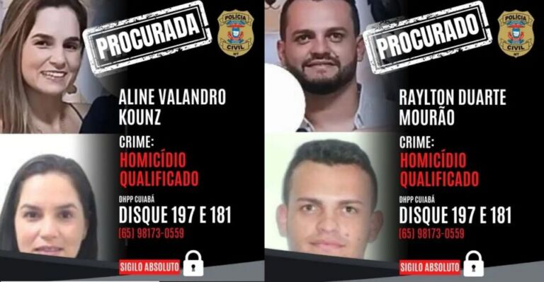 Image de capa - Polícia divulga cartazes e intensifica buscas por casal suspeito de matar personal