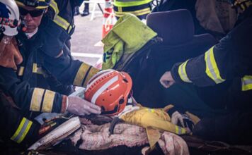 Bombeiros resgatam homem que ficou presos às ferragens após acidente em Tangará da Serra