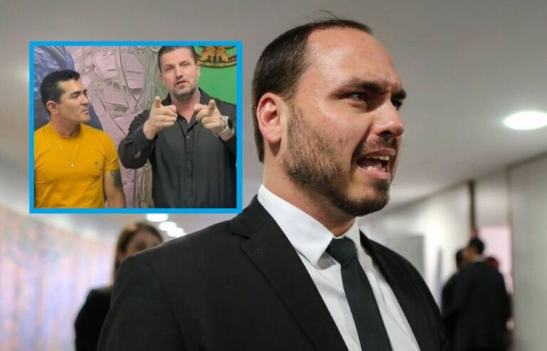 Image de capa - Ranalli e Elizeu convidam Carlos Bolsonaro para disputar Senado por MT