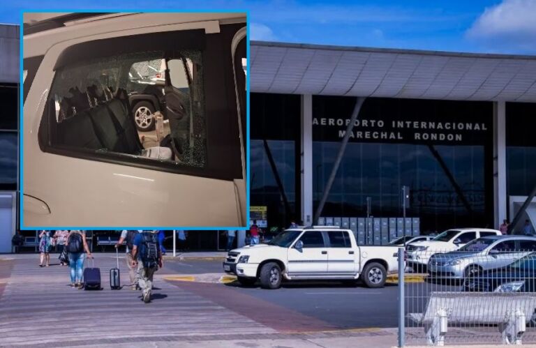 Image de capa - Homem que roubava carros em aeroporto de Várzea Grande é preso pela polícia