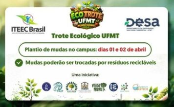 Iteec Brasil promove Trote Ecológico na UFMT com plantio de mudas e incentivo à reciclagem