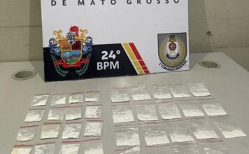 PM prende dois homens com cocaína e skank em Cuiabá