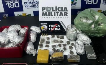 Força Tática prende dupla e apreende drogas e ovos de Páscoa que seriam distribuídos por facção criminosa