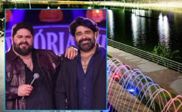 É hoje! Shows de Dilsinho e Cezar Menotti e Fabiano agitam o Parque das águas