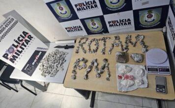 Suspeito tenta fugir, mas é preso com 240 porções de drogas em Cuiabá